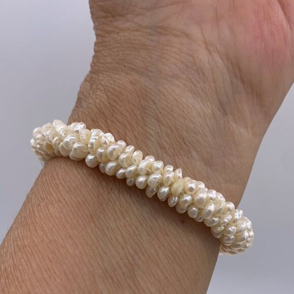 LL Europeanâextensively beaded sleeveless top, europeanâsz 42, blackâknit - Picture 15 of 16